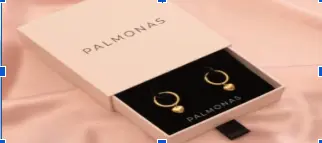 Palmonas luxury jewellery gift box and packaging